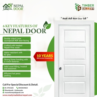 Remember Nepal Door for quality fiber and Skin Door with panel