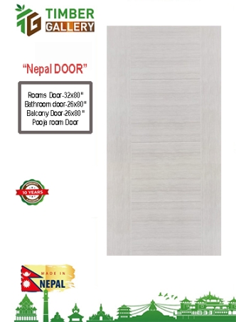 ECO-friendly water proof HDF/SKIN bathroom door in Nepal
