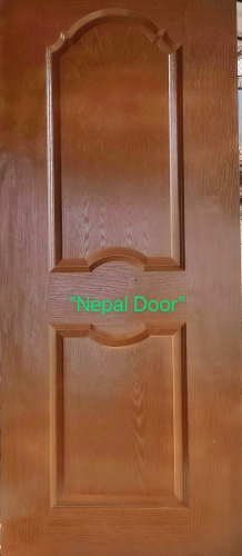 White primer wooden readymade door in Nepal