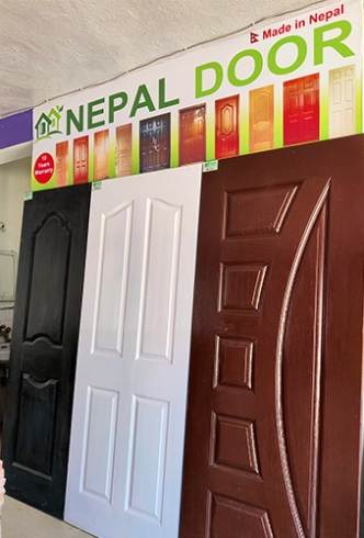 Quality Door In Nepal with molded Panel design